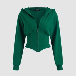 Hooded Corset Jacket